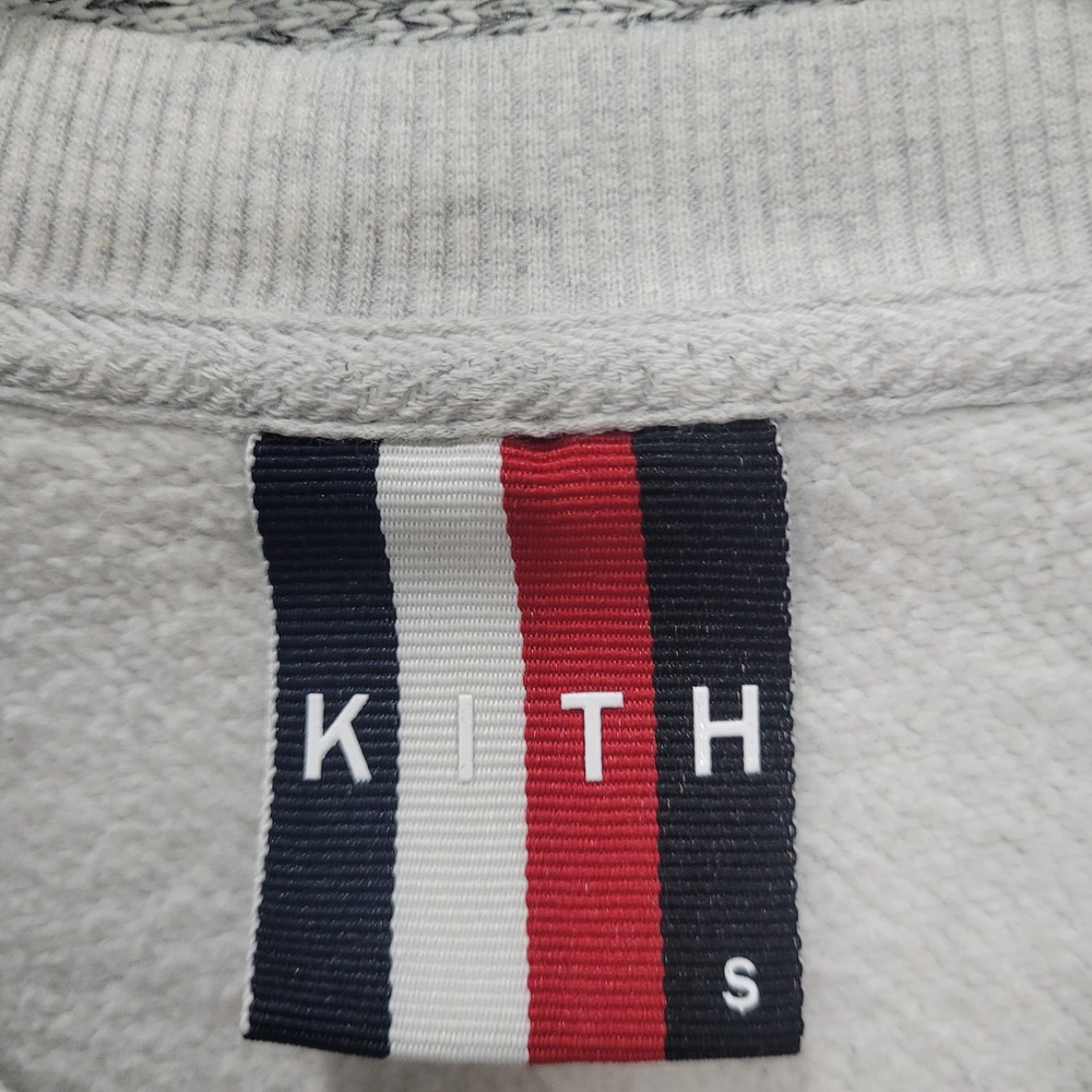 Kith Team USA Olympic Rings Crewneck Sweatshirt Heather Grey Small - Picture 5 of 13